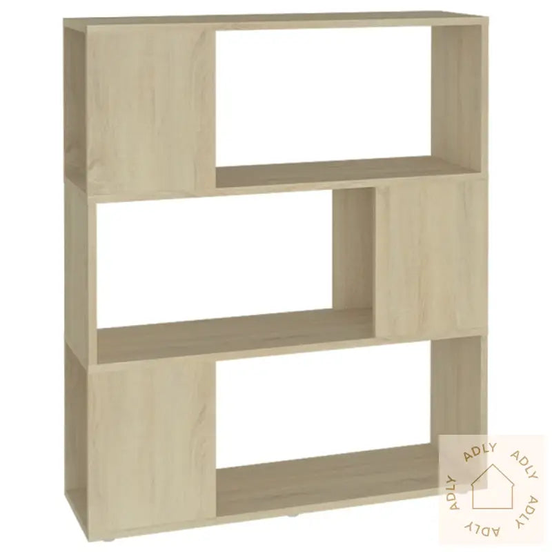 Bokhylle/Romdeler Sonoma Eik 80X24X94 Cm Konstruert Tre