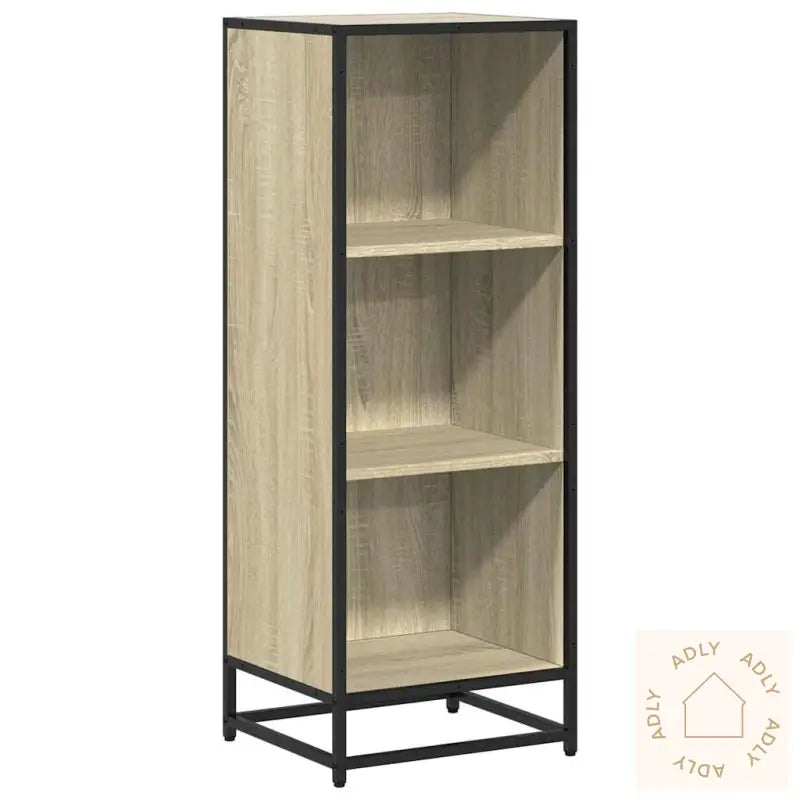 Bokhylle Sonoma Eik 40X35X107,5 Cm Konstruert Tre