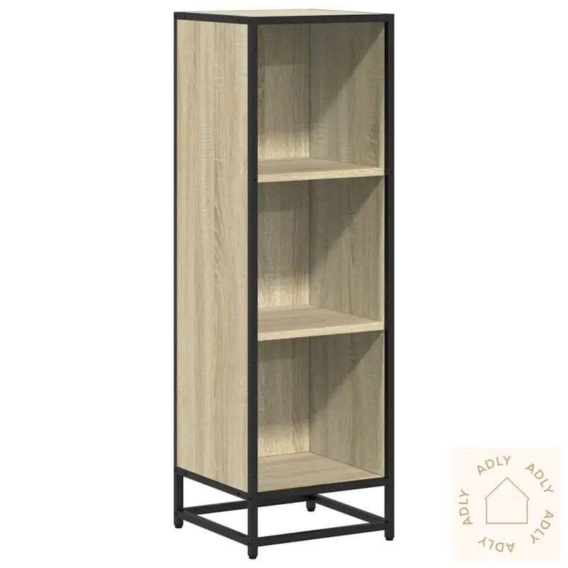 Bokhylle Sonoma Eik 33,5X33X107,5 Cm Konstruert Tre