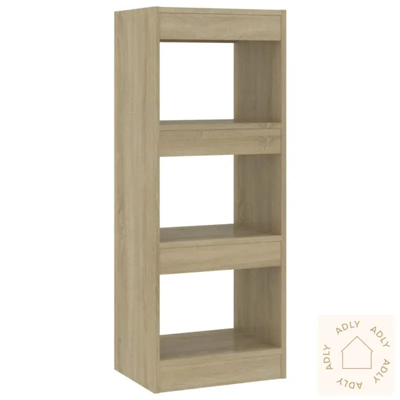 Bokhylle/Romdeler Sonoma Eik 40X30X103 Cm Konstruert Tre