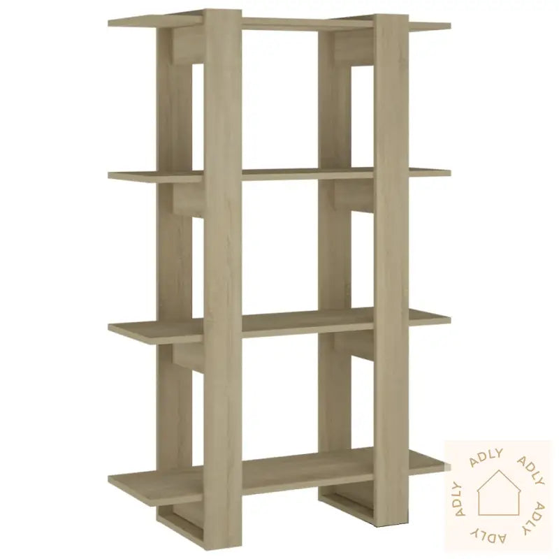 Bokhylle/Romdeler Sonoma Eik 80X30X123,5 Cm