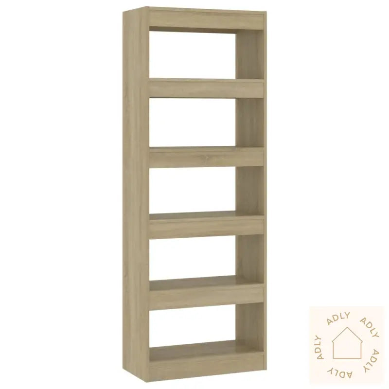 Bokhylle/Romdeler Sonoma Eik 60X30X166 Cm Konstruert Tre