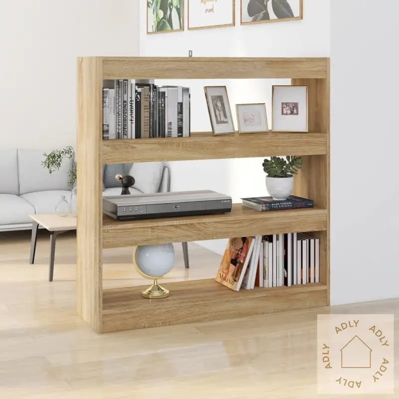 Bokhylle/Romdeler Sonoma Eik 100X30X103 Cm