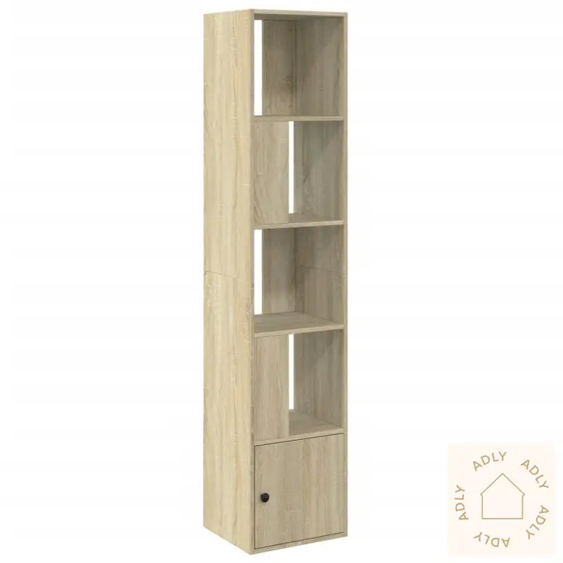 Bokhylle Sonoma Eik 40X36X189 Cm Konstruert Tre
