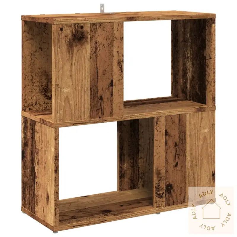 Bokhylle Gammelt Tre 60X24X63 Cm Konstruert Tre