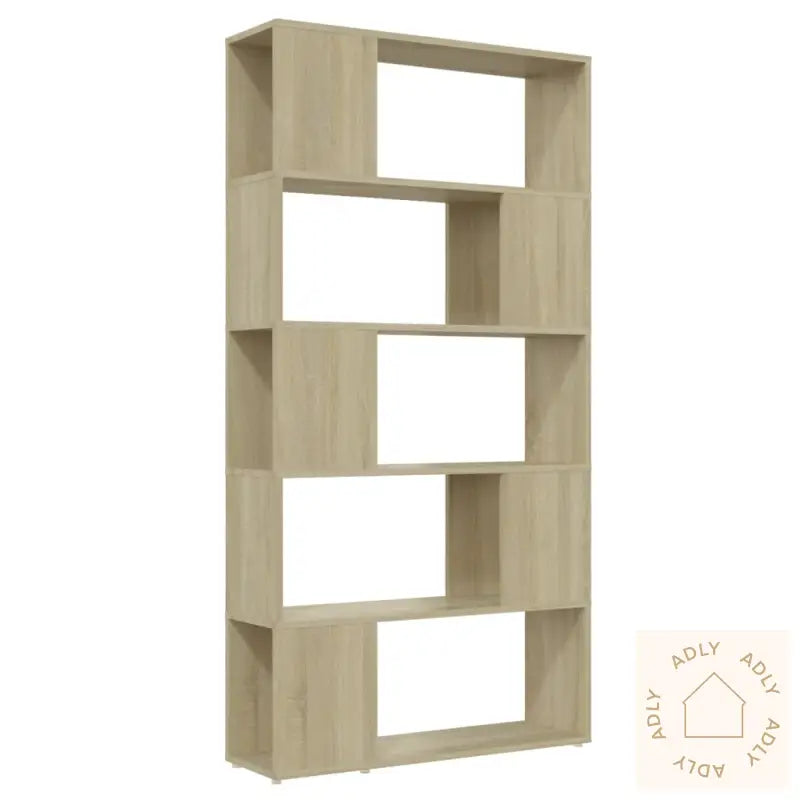 Bokhylle/Romdeler Sonoma Eik 80X24X155 Cm Konstruert Tre