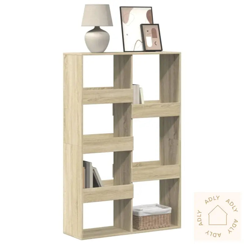 Bokhylle Sonoma Eik 100X33X155,5 Cm Konstruert Tre