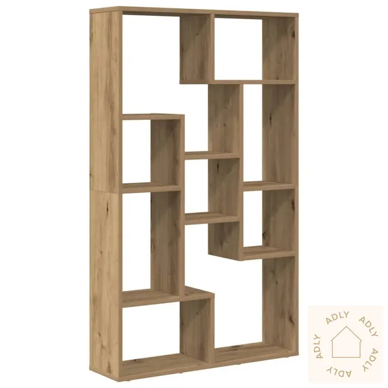 Bokhylle Artisan Eik 72X20X120 Cm Konstruert Tre