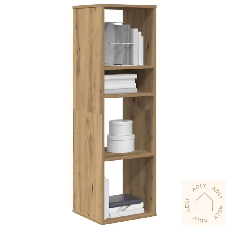Bokhylle Artisan Eik 34X31X112 Cm Konstruert Tre