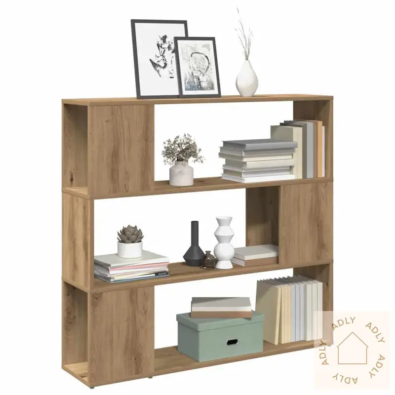 Bokhylle/Romdeler Artisan Eik 100X24X94 Cm