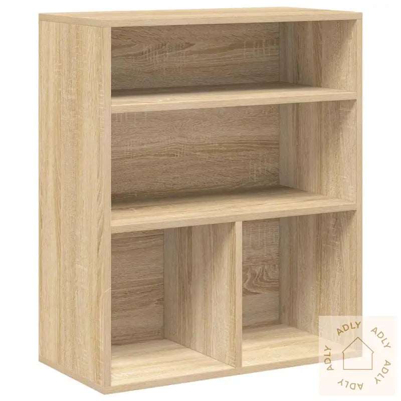 Bokhylle Sonoma Eik 60X30X71,5 Cm Konstruert Tre