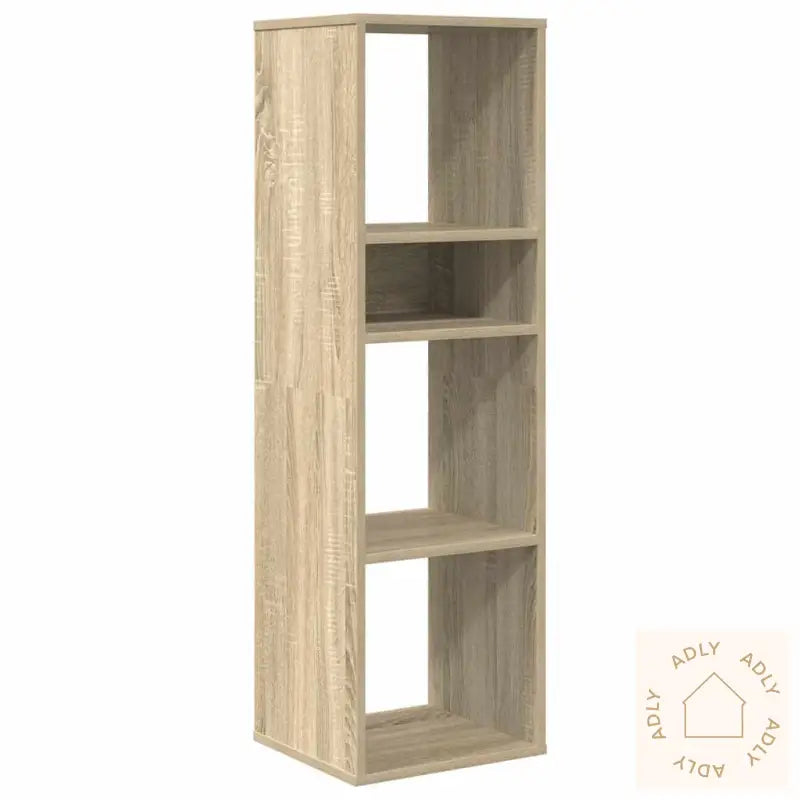 Bokhylle Sonoma Eik 34X31X112 Cm Konstruert Tre