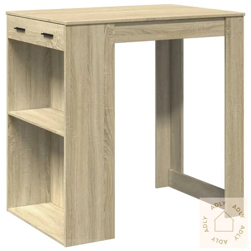 Barbord Sonoma Eik 102X70X103,5 Cm Konstruert Tre