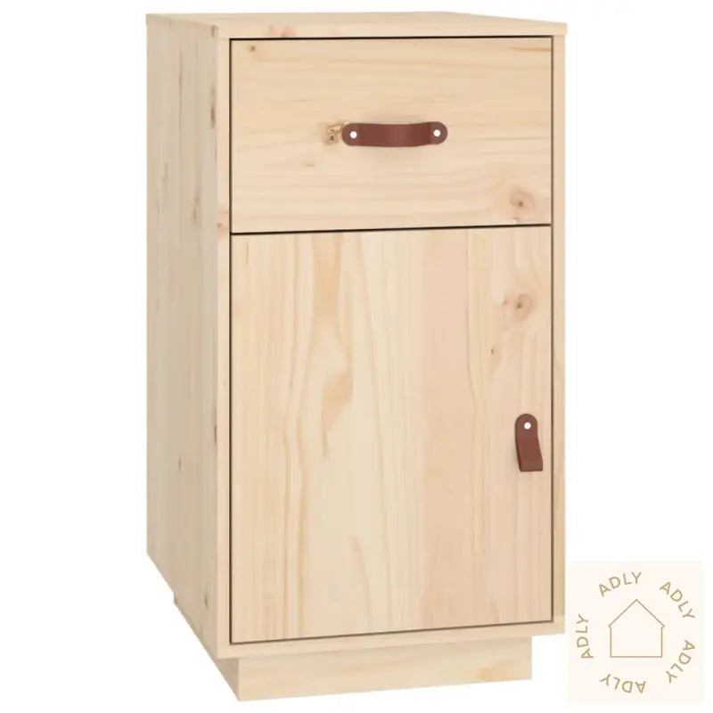Skrivebord Grå 40X50X75 Cm Heltre Furu