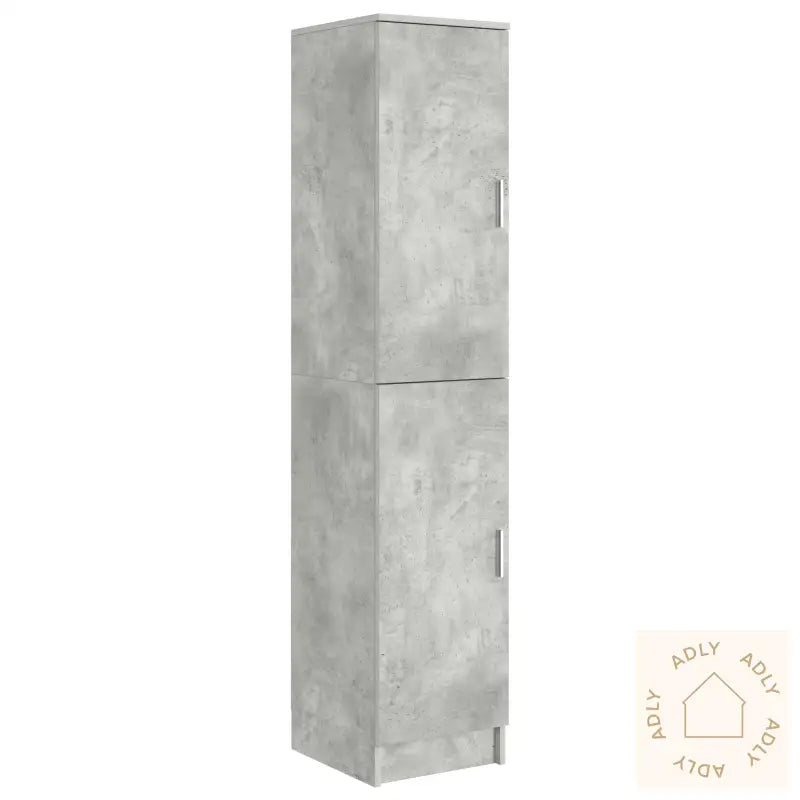Buffet Cabinet Betonggrå Mdf Med Betongeffekt Laminat Standard