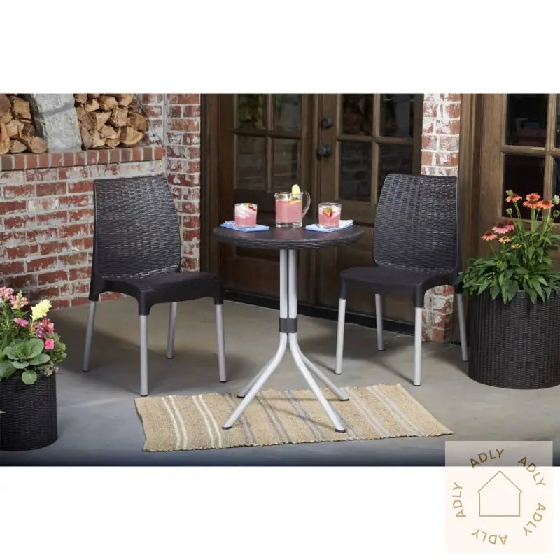 Keter Bistrosett Chelsea Grafitt 223562