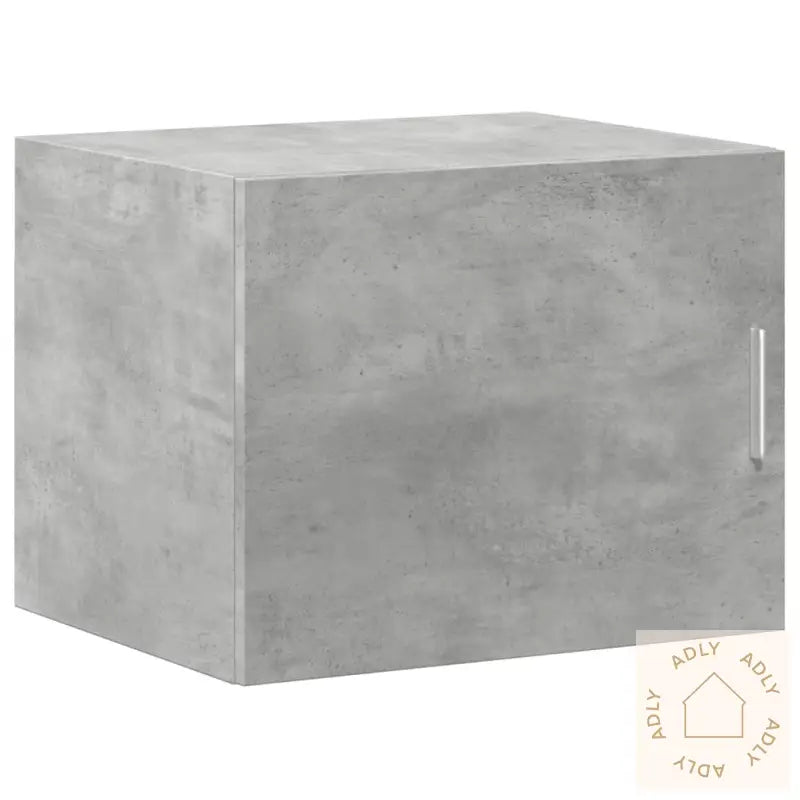 Veggskap Betonggrå 50X42,5X40 Cm Konstruert Tre