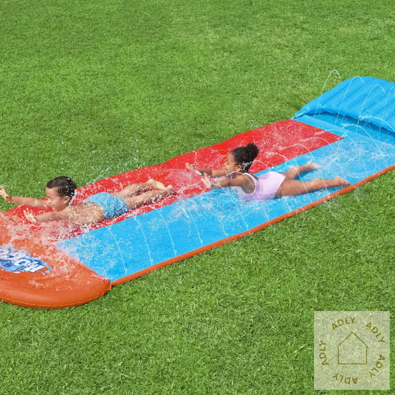 Bestway H2Ogo Vannsklie Tsunami Plaskerampe Dobbel Sklie