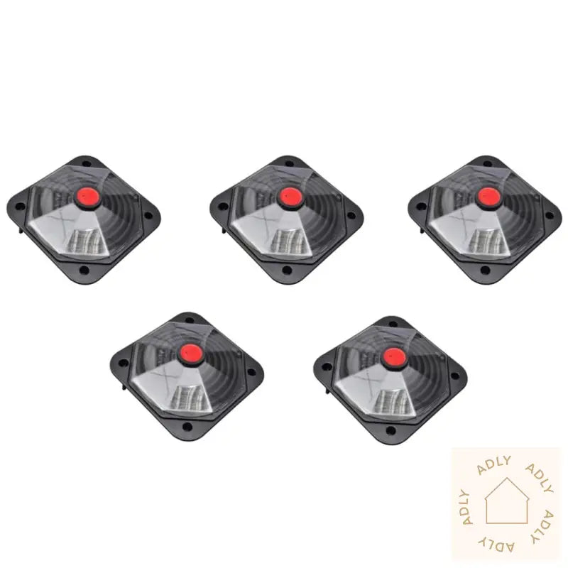 Soldreven Bassengvarmer 735 W Sett Med 5 Stk