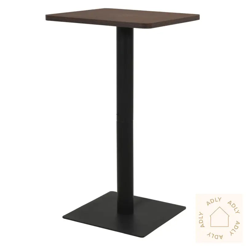 Bistrobord Mørk Aske 60X60X107 Cm