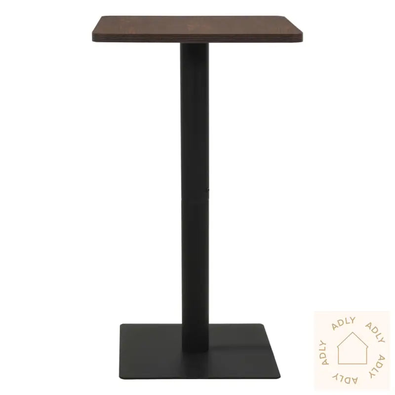 Bistrobord Mørk Aske 60X60X107 Cm