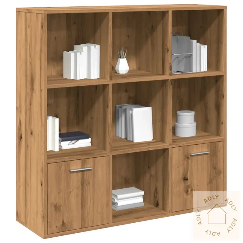 Bokhylle Artisan Eik 98X29X97,5 Cm Konstruert Tre