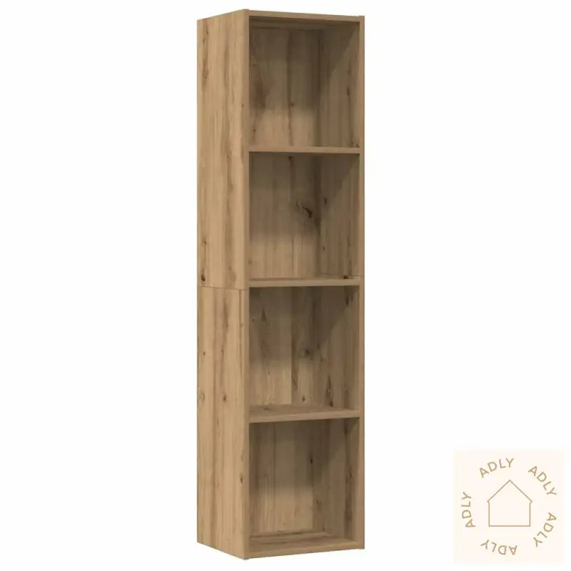 Bokhylle/Tv-Benk Artisan Eik 36X30X143Cm Konstruert Tre