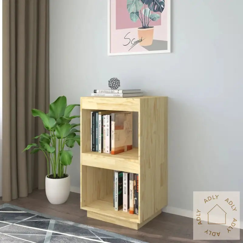 Bokhylle 40X35X71 Cm Heltre Furu