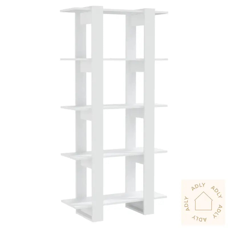 Bokhylle/Romdeler Hvit 80X30X160 Cm Konstruert Tre