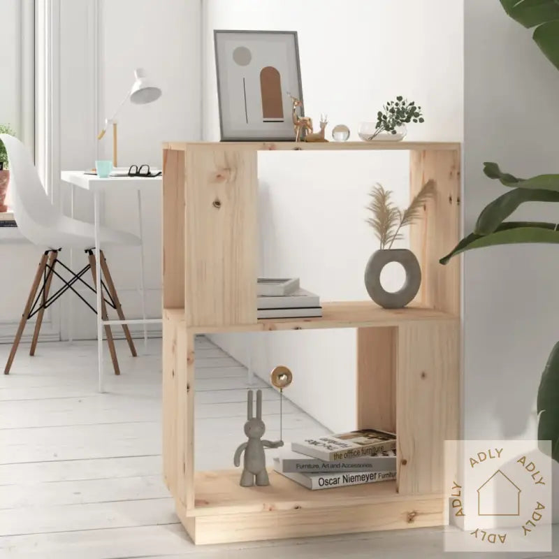 Bokhylle/Romdeler 51X25X70 Cm Heltre Furu