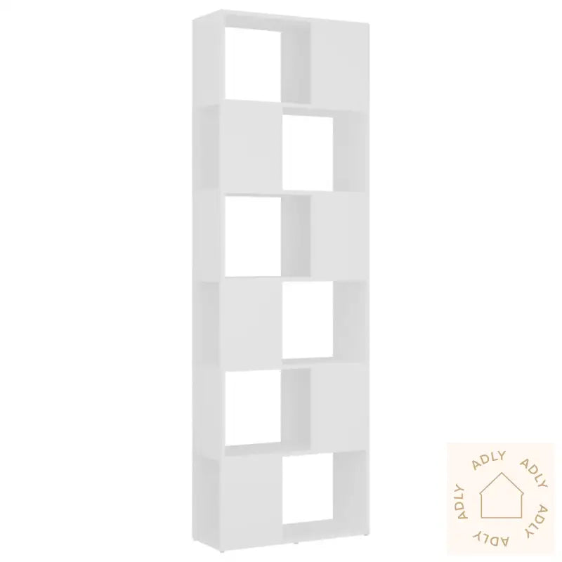 Bokhylle/Romdeler Hvit 60X24X186 Cm