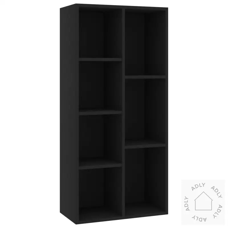 Bokhylle Svart 50X25X106 Cm Konstruert Tre