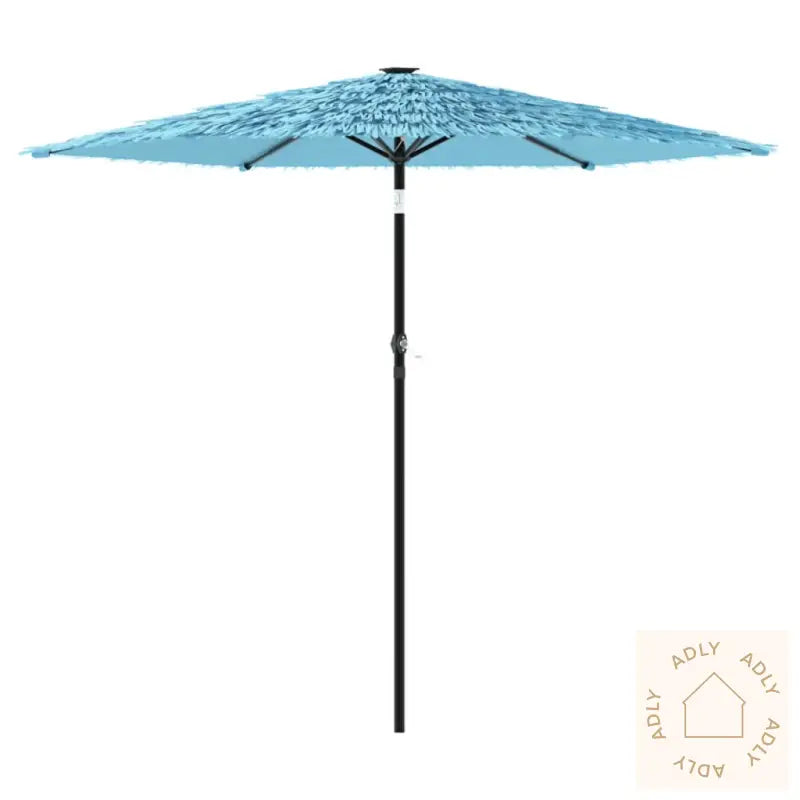 Hageparasoll Med Stålstang Blå 268X268X226 Cm