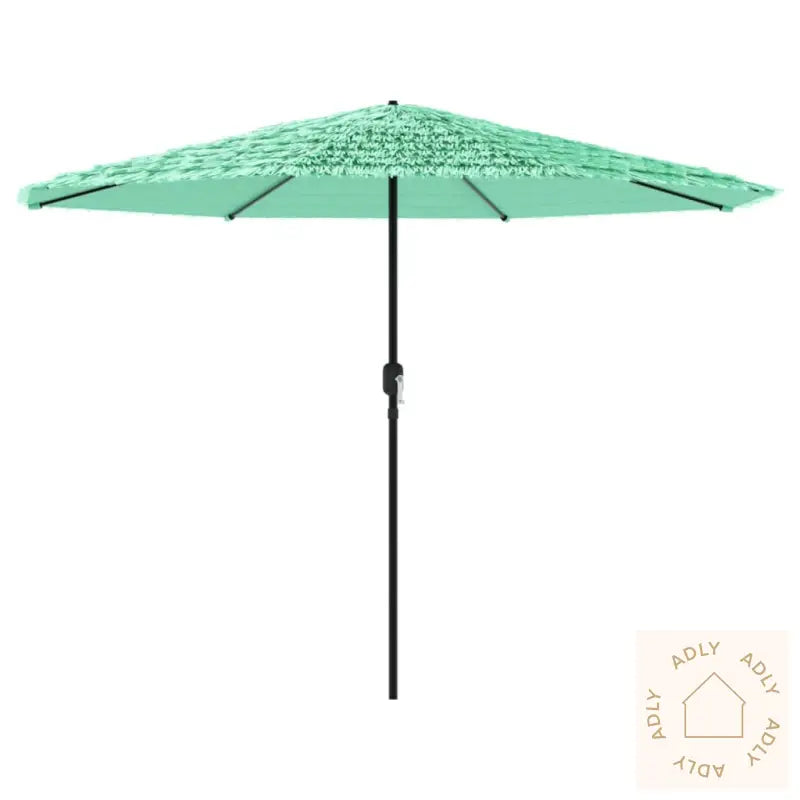 Hageparasoll Med Stålstang Grønn 324X324X247 Cm