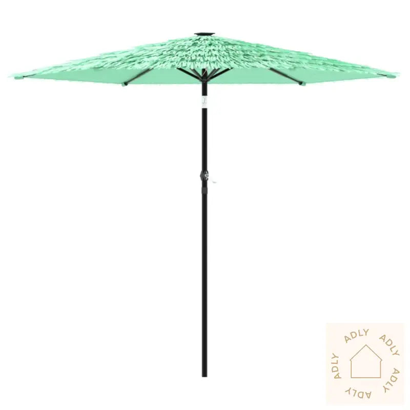Hageparasoll Med Stålstang Grønn 223X223X213 Cm