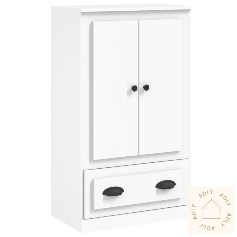 Highboard Hvit 60X35,5X103,5 Cm Konstruert Tre