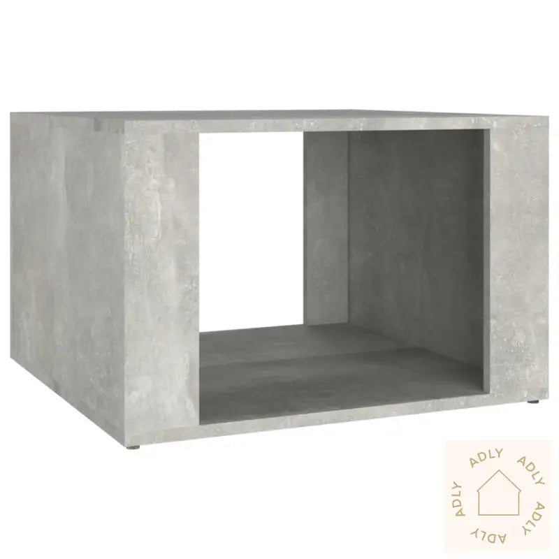 Nattbord Betonggrå 57X55X36 Cm Konstruert Tre