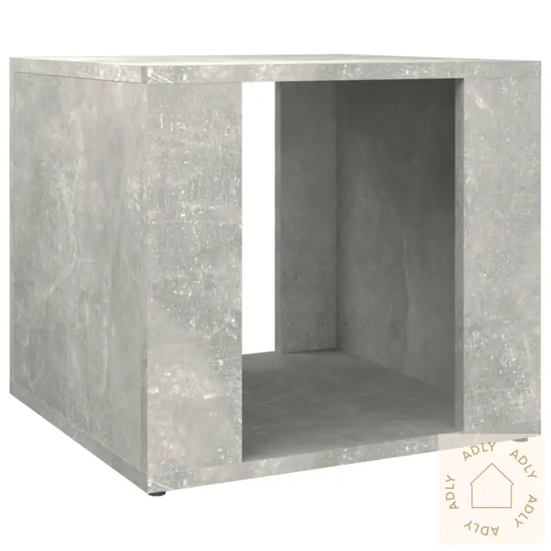 Nattbord Betonggrå 41X40X36 Cm Konstruert Tre
