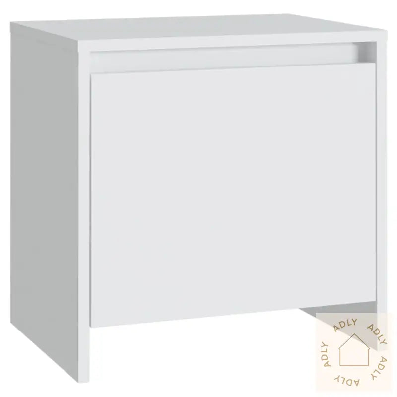 Nattbord Hvit 45X34X44,5 Cm Konstruert Tre