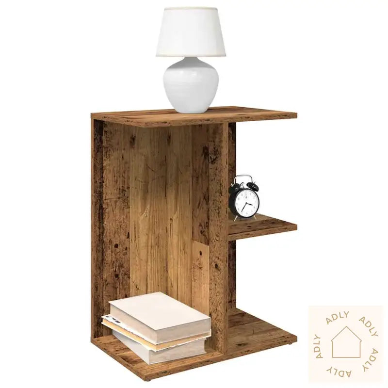 Nattbord 2 Stk Gammelt Tre 46,5X29X61 Cm Konstruert Tre