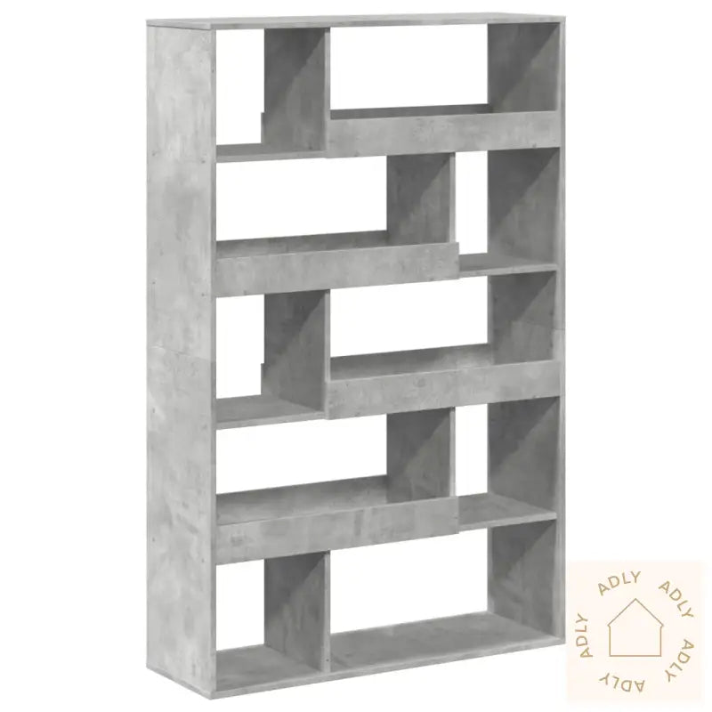 Romdeler Betonggrå 100X33X156,5 Cm Konstruert Tre