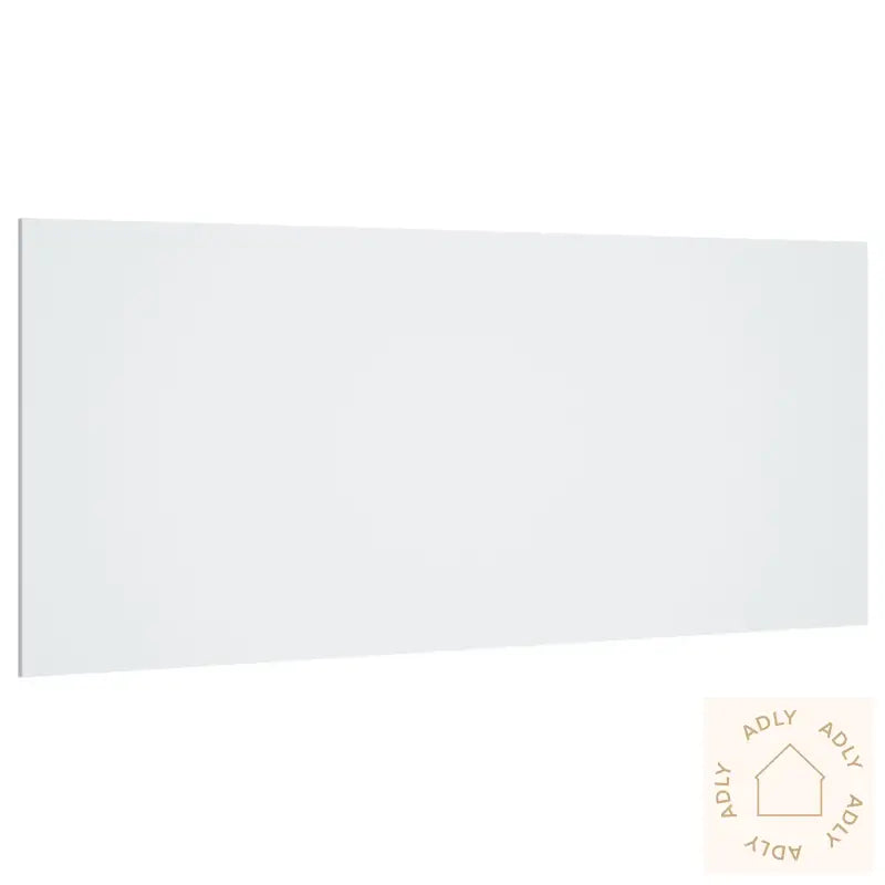 Sengegavl Hvit 200X1,5X80 Cm Konstruert Tre