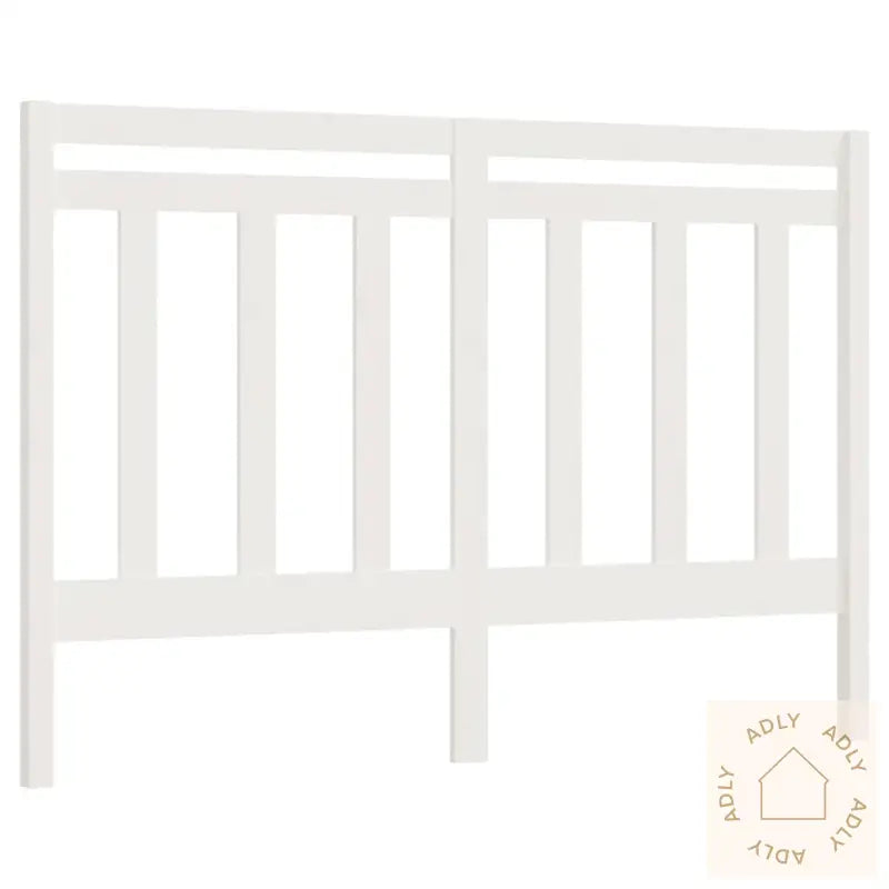 Sengegavl Hvit 166X4X100 Cm Heltre Furu