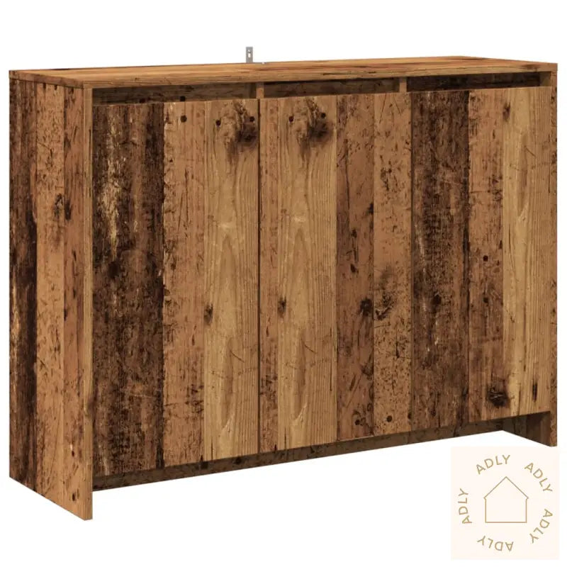 Skjenk Gammelt Tre 102X33X75 Cm Konstruert Tre