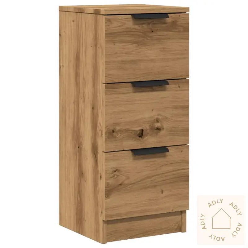 Skjenk Artisan Eik 30X30X70 Cm Konstruert Tre