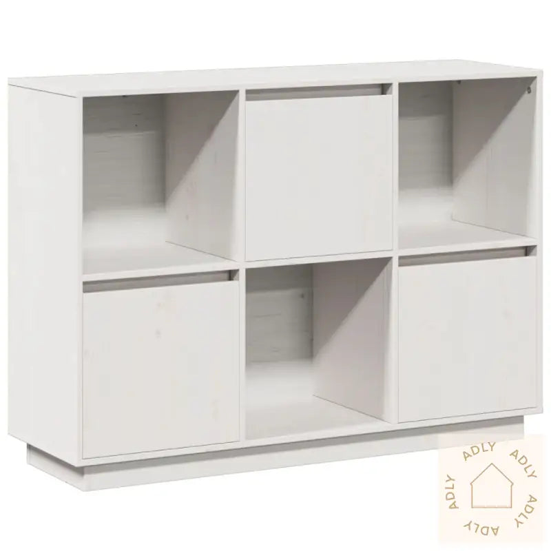 Skjenk Hvit 110,5X35X80 Cm Heltre Furu