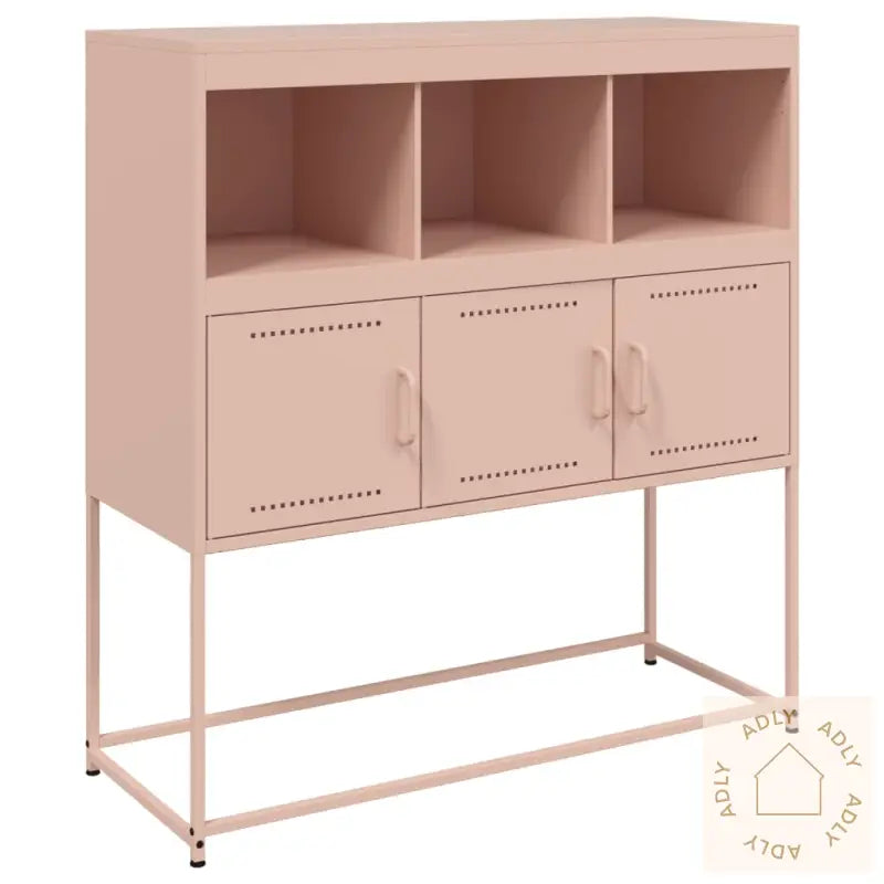 Skjenk Rosa 100,5X39X107 Cm Stål