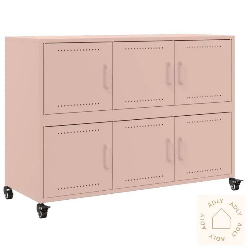 Skjenk Rosa 100,5X39X72 Cm Stål