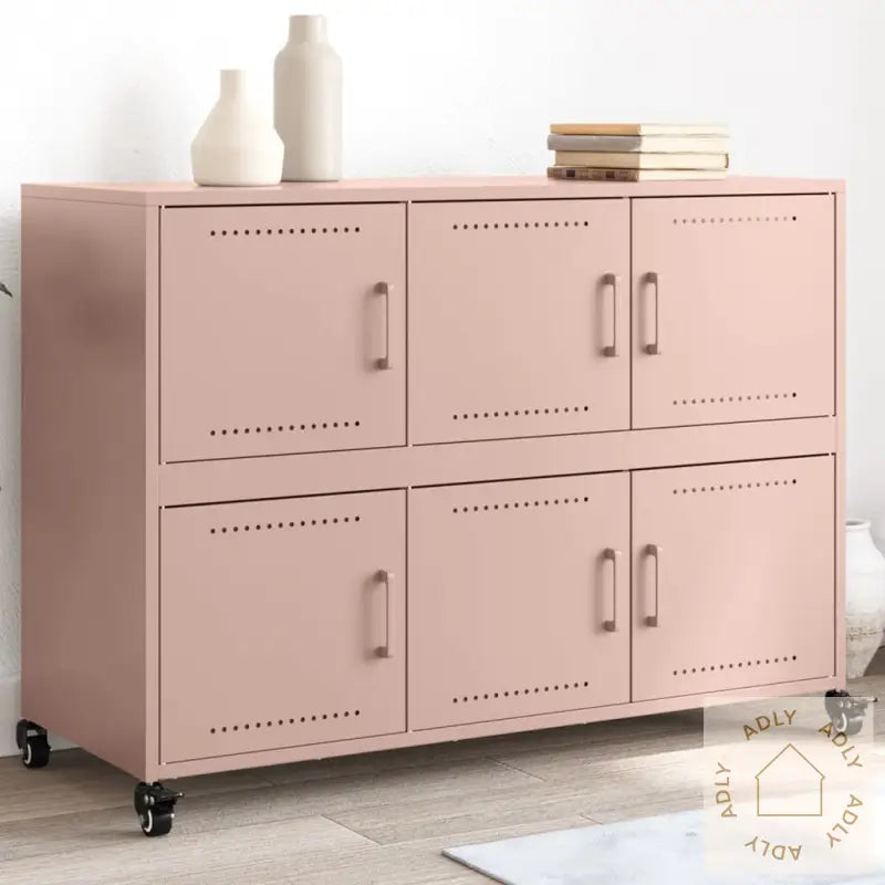 Skjenk Rosa 100,5X39X72 Cm Stål