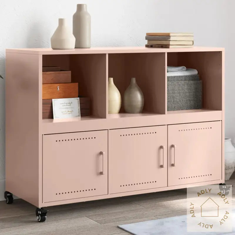Skjenk Rosa 100,5X39X72 Cm Stål